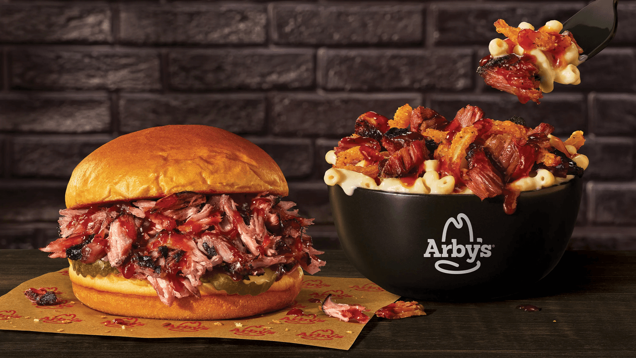 Arby's debuts new barbecue menu: Hickory-smoked brisket, mac bowl
