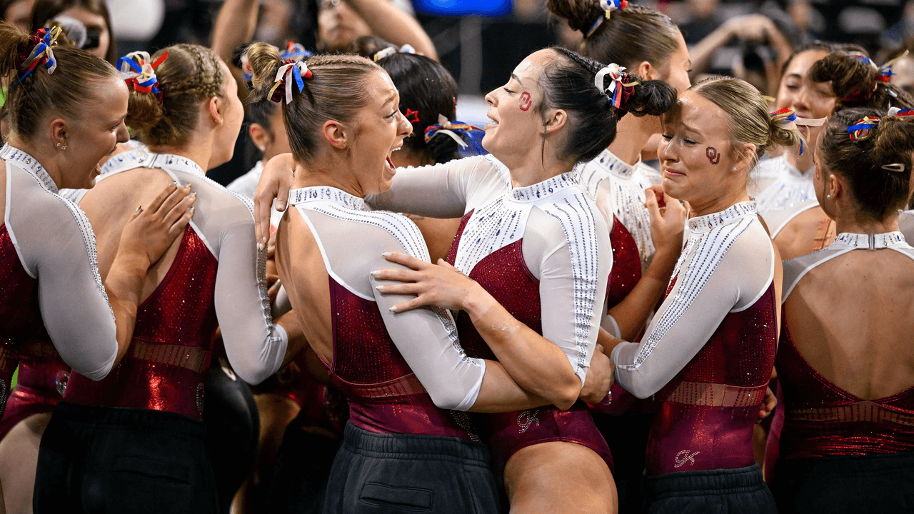 OU women's gymnastics took unlikely path to second straight NCAA championship