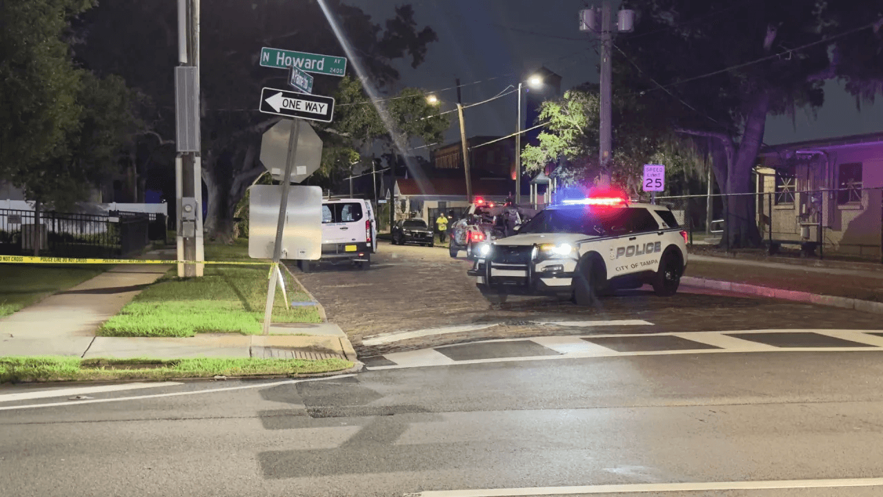 Tampa police investigate overnight shooting on N Howard Ave