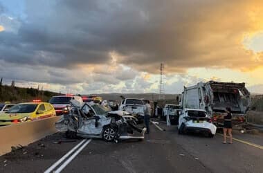 Five killed, several injured in various deadly car crashes across Israel over weekend
